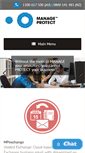 Mobile Screenshot of manageprotect.com